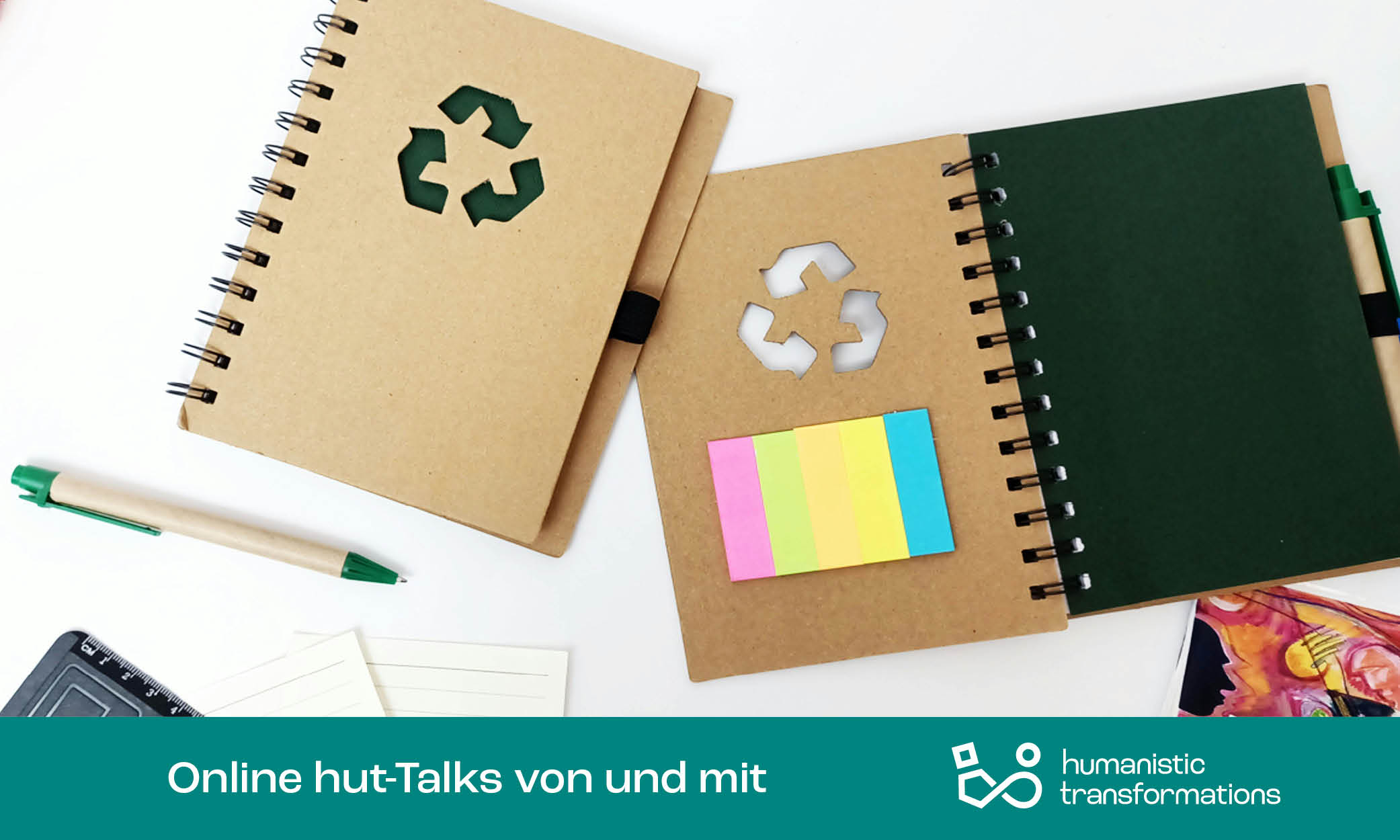 hut-talk webinar von humanistic transformations für green nudging, Nachhaltigkeitspsychologie, CSRD, ESRS, Unternehmenstransformation